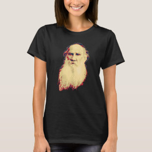 Leo Tolstoy Retro Propaganda T-Shirt