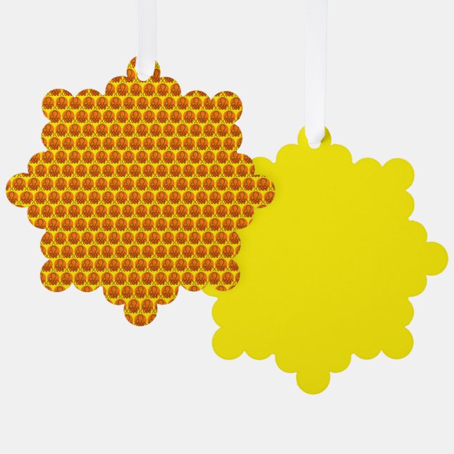 Leo Tree Decoration Card (Front/Back)