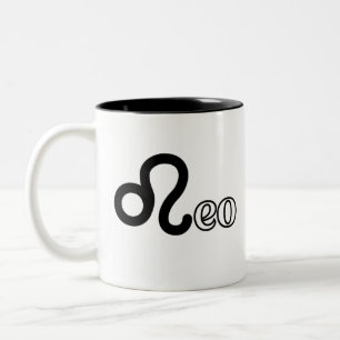 Leo Two-Tone Coffee Mug