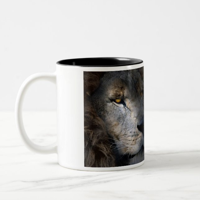Leo Two-Tone Coffee Mug (Left)