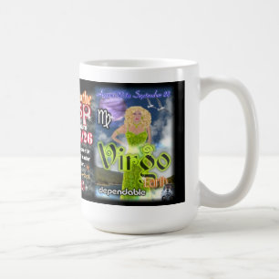 Leo Virgo Cusp, Large 15 Oz Astrology Mug