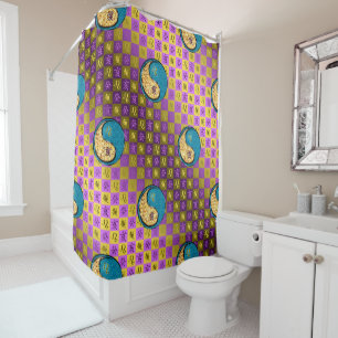 Leo & Water Boar Shower Curtain