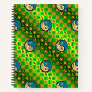 Leo & Water Goat Notebook