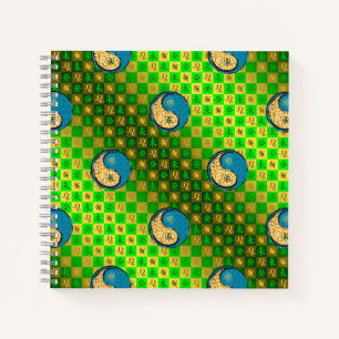 Leo & Water Goat Notebook