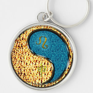 Leo & Water Monkey Key Ring