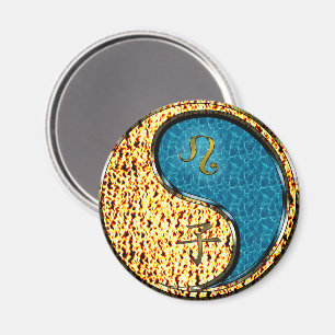 Leo & Water Rat Magnet