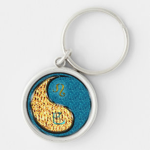 Leo & Water Snake Key Ring