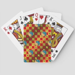 Leo & Water Tiger Playing Cards