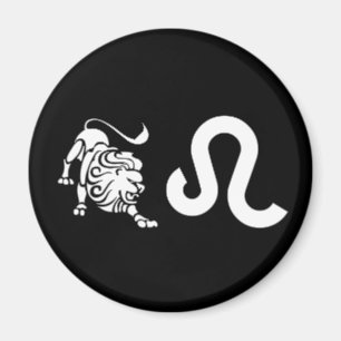 Leo with Symbol Magnet