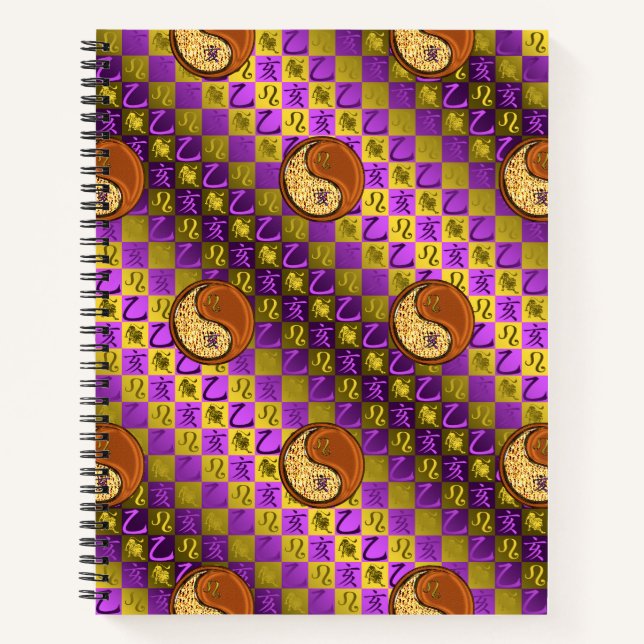 Leo & Wood Boar Notebook (Front)