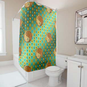 Leo & Wood Dog Shower Curtain