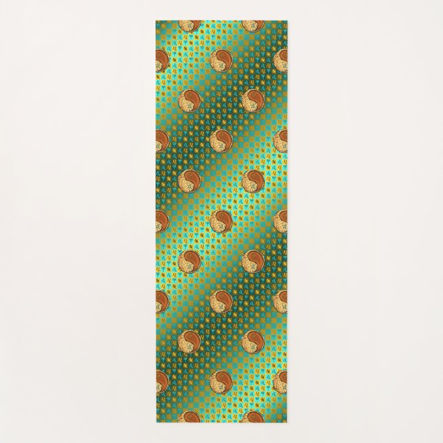 Leo & Wood Dog Yoga Mat (Front)