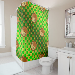 Leo & Wood Goat Shower Curtain