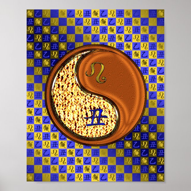 Leo & Wood Ox Poster (Front)
