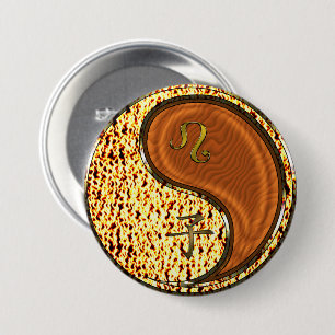 Leo & Wood Rat 7.5 Cm Round Badge
