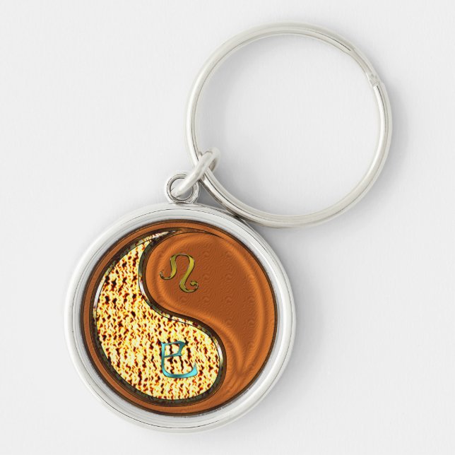 Leo & Wood Snake Key Ring (Front)