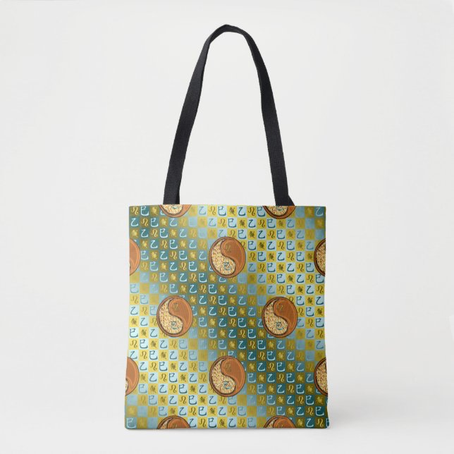 Leo & Wood Snake Tote Bag (Front)