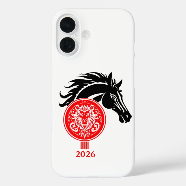 Leo x Year of the Horse 2026 Case-Mate iPhone Case (Back)