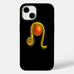 LEO , Yellow Topaz and Gold iPhone 14 Case