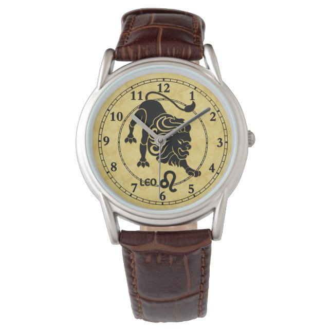 Leo Zodiac all types Modern Designer Watches. Watch (Front)