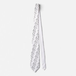 Leo. Zodiac Astrological Sign. Tie