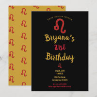 LEO Zodiac Astrology July August Birthday Party