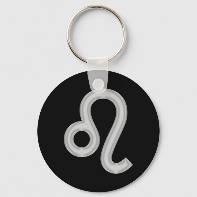 Leo Zodiac Astrology Keychain (Front)