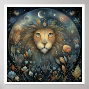 Leo Zodiac Birth Sign Astrology Celestial