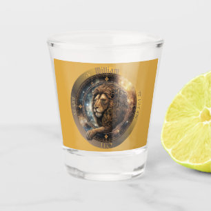 Leo Zodiac Customisable  Shot Glass