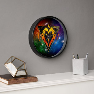 Leo Zodiac Gift Astrology Clock