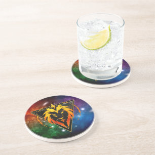 Leo Zodiac Gift Astrology Coaster