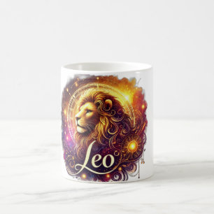 Leo Zodiac Mug – Bold & Radiant Design ♌🔥