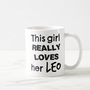 Leo Zodiac Mug This Girl Really