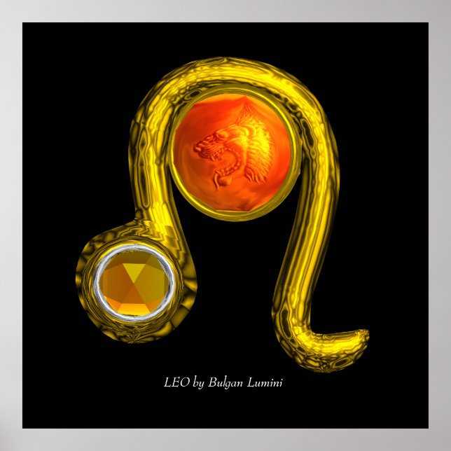 LEO Zodiac Sign  (Front)