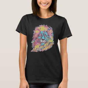 Leo Zodiac Sign Animal Lion Head Zodiac Leo Gift T-Shirt