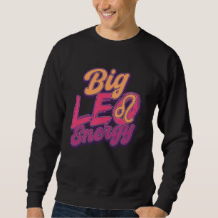 Leo Zodiac Sign Astrology July August Birthday Leo Sweatshirt