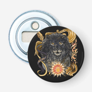Leo Zodiac Sign Bottle Opener