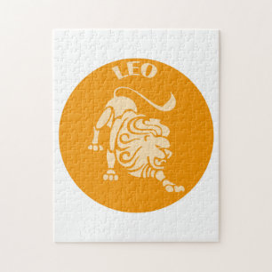 Leo, Zodiac Sign, Horoscope, Astrology Jigsaw Puzzle