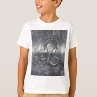 Leo Zodiac Sign in Grunge Distressed Decor