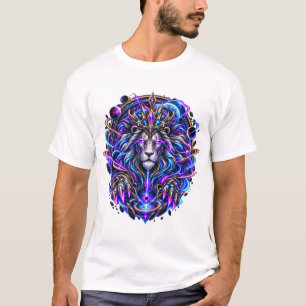 Leo Zodiac Sign Lion Celestial Astrology T-Shirt