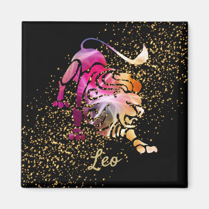 Leo - Zodiac Sign Magnet