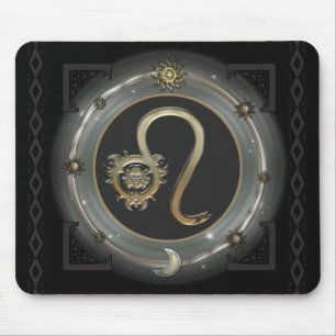 Leo Zodiac Sign Mouse Mat