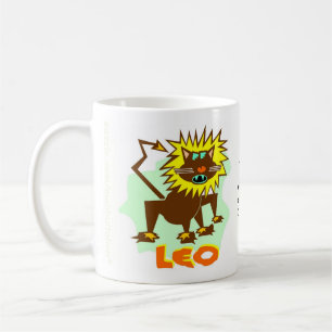 Leo Zodiac Sign Mug