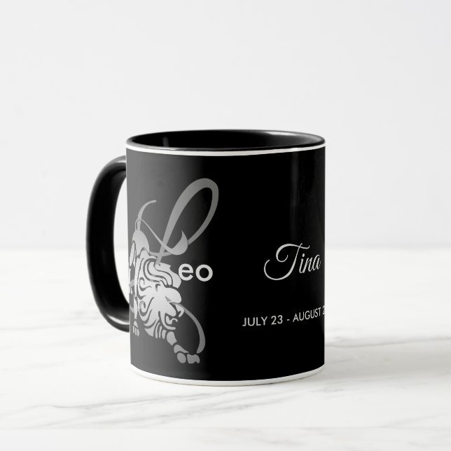 Leo - Zodiac Sign Mug (Front Left)