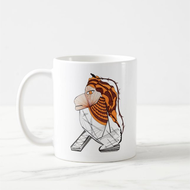 Leo Zodiac Sign Mug (Left)