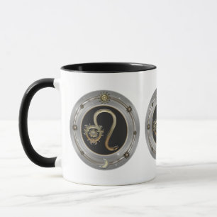 Leo Zodiac Sign Mugs