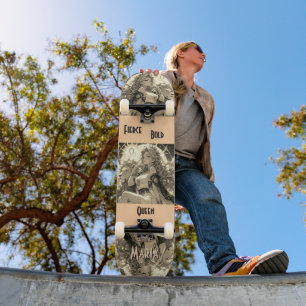Leo Zodiac Skateboard Custom Astrology Gift