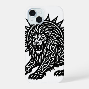 Leo Zodiac Sun‑Mane Lion   BurnsInHell iPhone 15 Case