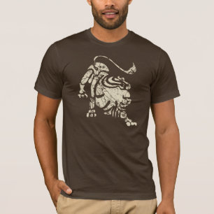 Leo Zodiac Symbol Grunge July 23 - August 22 T-Shirt