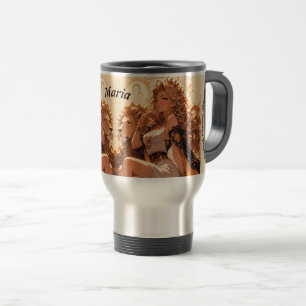 Leo Zodiac Travel Mug Personalized Gift